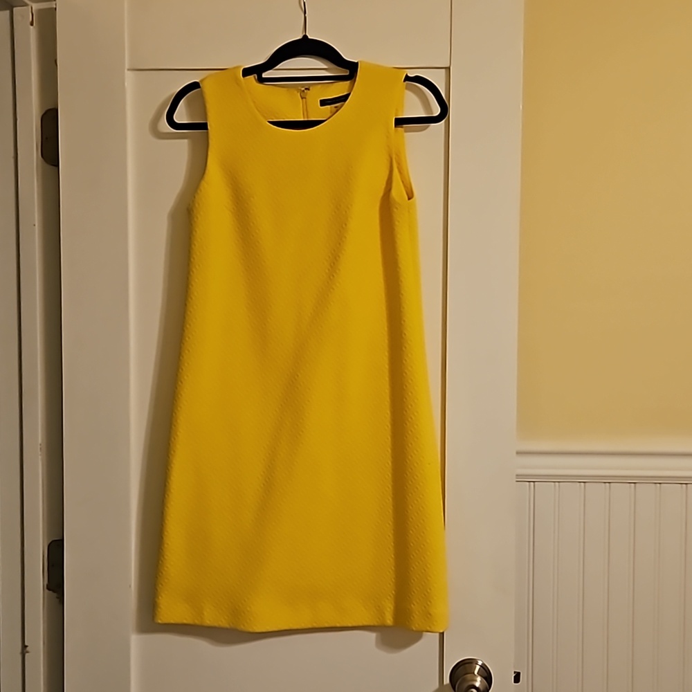 Tommy Hilfiger size 6 yellow dress